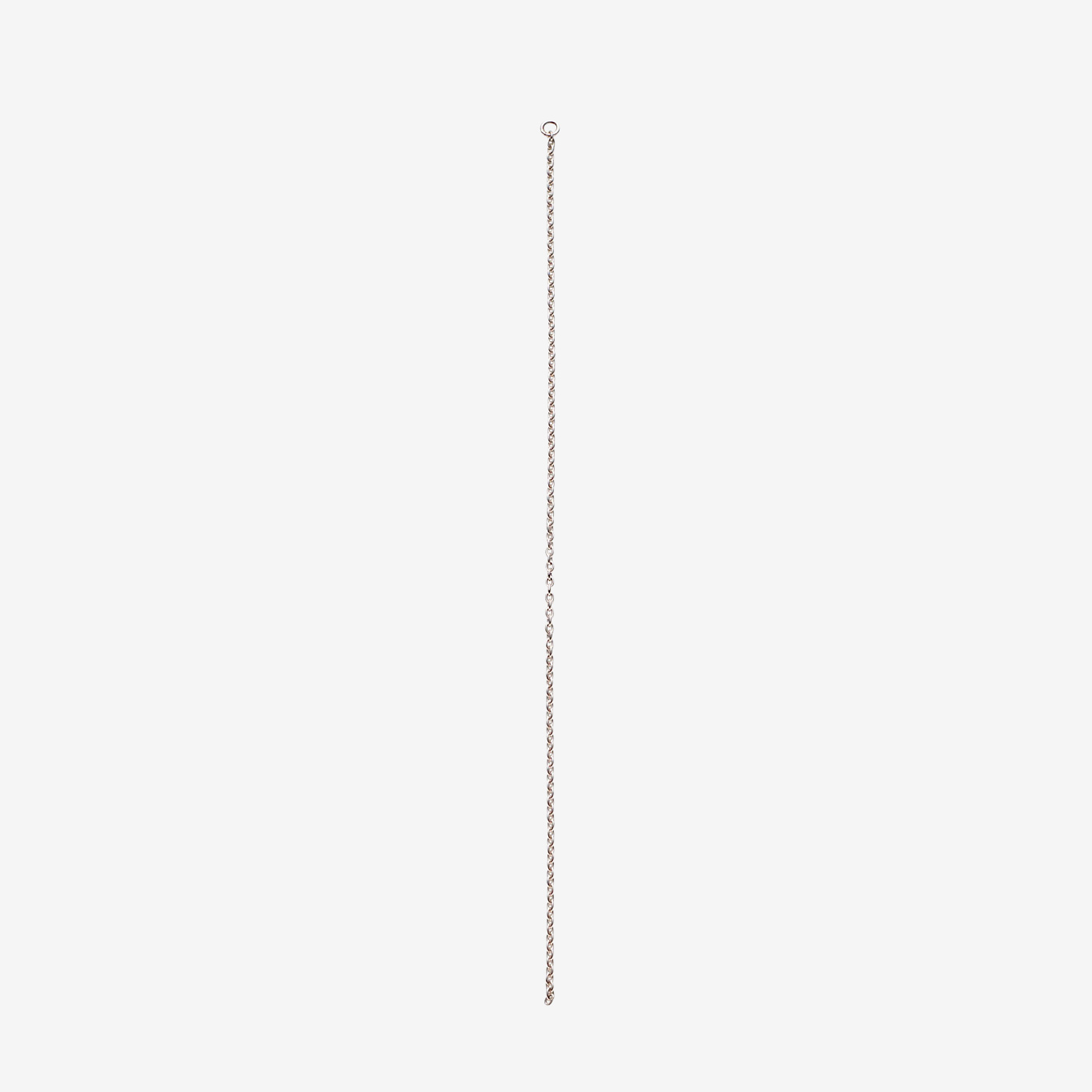 チェーンピアスチャーム 10cm(K10WG)