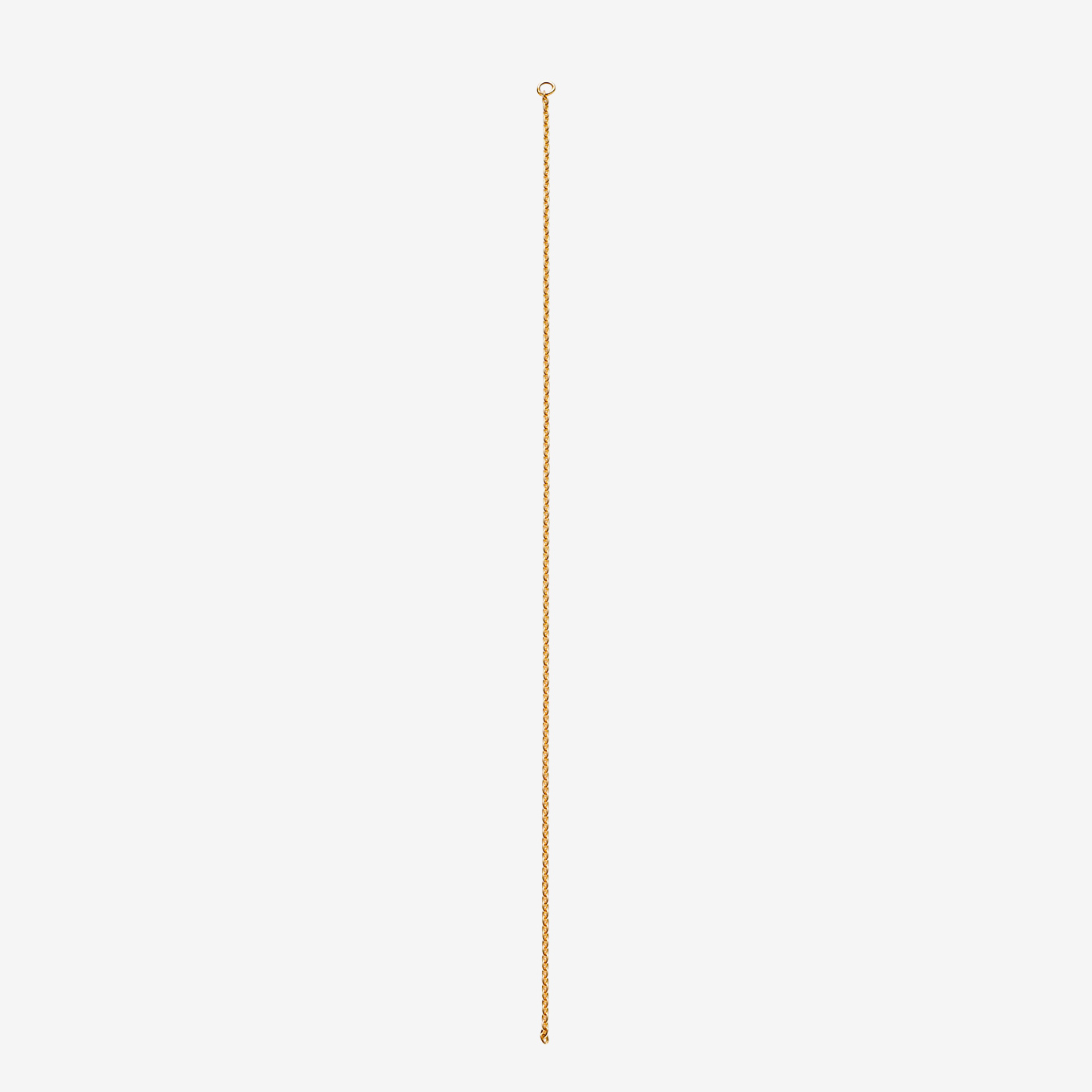 チェーンピアスチャーム 12cm(K10YG)